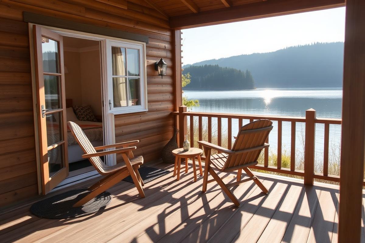 Sunbird chalet at Kairos on the Lake